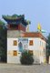 China: Side pavilion at the Putuo Zongcheng Temple (Pǔtuó Zōngchéng Zhī Miào), Chengde, Hebei Province
